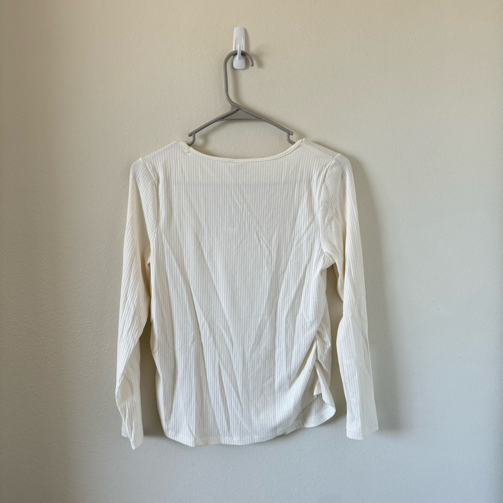 NWT Ribbed Square Neck Top - Picture 5 of 5